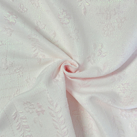 Tissu Jacquard Métallique Floral Brillant à Mémoire de Forme, Poids Moyen 110 GSM, Polyester avec Fil Métallique, Matière pour Robe de Mariée Fille