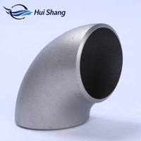 Codo de Acero Inoxidable Hecho en China, Codo de 90 Grados de Acero Inoxidable