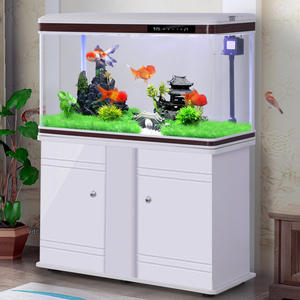 Groothandel Hoge Kwaliteit Grote <span class=keywords><strong>Aquarium</strong></span> Visbak Grote Visbak <span class=keywords><strong>Aquarium</strong></span> met Onderkast Verticale Deur Glazen Bak - Product Image 1