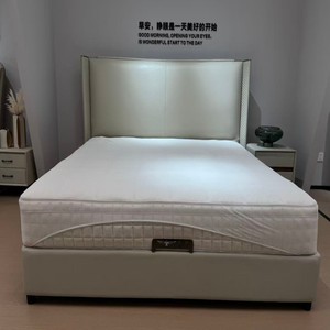 VONLIVA <span class=keywords><strong>Letto</strong></span> <span class=keywords><strong>Matrimoniale</strong></span> Moderno in Legno con Contenitore, Imbottito, Misura King Size, <span class=keywords><strong>per</strong></span> Camera da <span class=keywords><strong>Letto</strong></span>, Arredamento Casa - Product Image 1