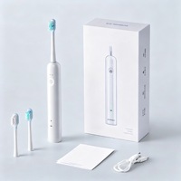 Cepillo de dientes sónico vibratorio, 60 °   Limpieza por oscilación, esterilización altamente efectiva, bloqueo portátil para viajes, cabezales de cepillo múltiples