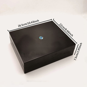 Boîte de présentation de pièces de monnaie haut de gamme à 100 emplacements pour pièces commémoratives de 40 mm, boîte de rangement transparente en <span class=keywords><strong>PC</strong></span>, organisateur de collection protecteur - Product Image 3