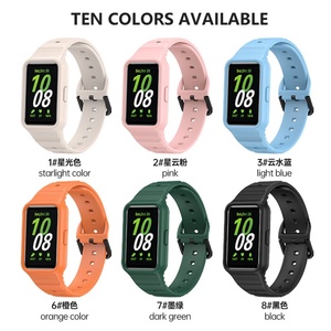 2024 nouvelle sangle de Sport de remplacement pour <span class=keywords><strong>Samsung</strong></span> Galaxy <span class=keywords><strong>Fit</strong></span> 3 Fitness <span class=keywords><strong>Tracker</strong></span> Bracelet en Silicone Bracelet pour Galaxy <span class=keywords><strong>Fit</strong></span> 3 bande - Product Image 4