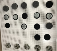 Disques de ponçage flexibles 80 mm pour machines à pierre, disques de polissage diamantés à liant résineux pour marbre et granit, utilisation humide et sèche
