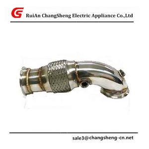 Новинка, выхлопная труба OBX, нижнепрофильная 90-градусная гибная труба 3,0 "3" - Product Image 1