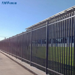 Panneau de clôture en acier moderne de 1,5 m de haut, facile à assembler, barrière de haute sécurité pour les commerces et les résidences - Product Image 5