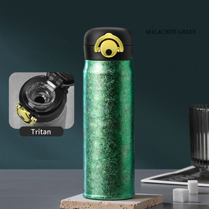 Camping Titanium Fles Voor Outdoor Draagbare Tumbler Grote Capaciteit Thermoskan Van Aangepaste Titanium Mok Led Thermos - Product Image 4