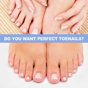 Repare las uñas podridas incrustadas uñas de los pies engrosamiento y brillo de las uñas con un instrumento de cuidado de uñas gris limpio suave - Product Image 5