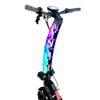 Nouvelle trottinette électrique pliable 800W*2 à double moteur, batterie lithium étanche, 11 pouces, 40-50km/h, NFC pour haut-parleur hydraulique