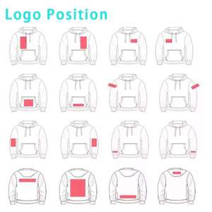 100% Cotton Dày Nặng Pháp Terry Chất Lượng Cao Trống Quá Khổ Thời Trang Phố Biểu Tượng Tùy Chỉnh Áo Thun Hoodies Cho Nam Giới - Product Image 4