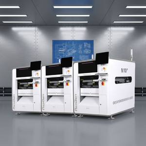 เครื่องประกอบชิ้นส่วนอิเล็กทรอนิกส์แบบ SMT อัตโนมัติ รุ่น NeoDen N10P <span class=keywords><strong>ระดับ</strong></span>สูง 8 หัวทำงาน สำหรับประกอบแผงวงจรพิมพ์ (PCB) และชิ้นส่วน SMD แบบวงจรปิด - Product Image 1