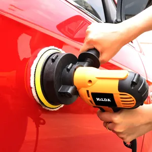 Pulidor eléctrico de cera para coche, máquina pulidora de 125mm, 5 pulgadas, 700w