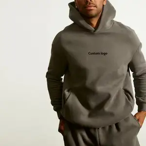 2023 nuevo llega Essentials duty HOODIE para hombre de alta calidad sudadera de gran tamaño hombres sudaderas con capucha de algodón pesado en blanco