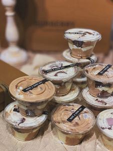 Pots à yaourt jetables en PLA, divers formats, vente en gros, coupes à glace en dôme avec couvercle en papier - Product Image 3