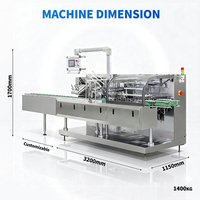 Machine de remplissage et de scellage horizontale automatique CE DZH-120 haute vitesse pour tubes, bouteilles, sachets et boîtes de produits alimentaires et cosmétiques