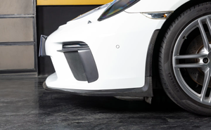 Accesorios de labio delantero de coche de fibra de carbono de alta calidad KM Para 911 Carrera <span class=keywords><strong>GT3</strong></span> Kburning - Product Image 4