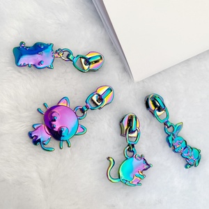 Tirador de Cremallera de Aleación de Zinc de Venta Caliente, Deslizador Metálico Personalizado para Bolsos - Product Image 2