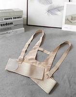 Ceinture de soutien de maternité durable avec bretelles pour un soutien robuste et un soulagement de la pression dorsale et lombaire