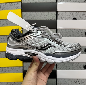<strong>Top</strong> Designer Shoes Sauconies Outdoor Running Shoes Shock Absorption Wear Resistant Thick Sole Sliver Saucon9 <strong>Sneakers</strong> Trainers - Product Image 3