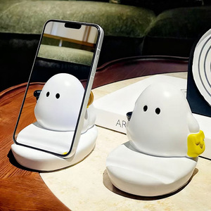 Nouveau support <span class=keywords><strong>de</strong></span> téléphone <span class=keywords><strong>bohème</strong></span> en résine, nature morte créative et amusante, fantôme mignon, ornement décoratif - Product Image 4