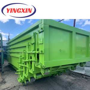 Benne à ordures ménagères de grand volume pour constructions industrielles Poubelle de recyclage personnalisée avec couvercle en bâche - Product Image 3