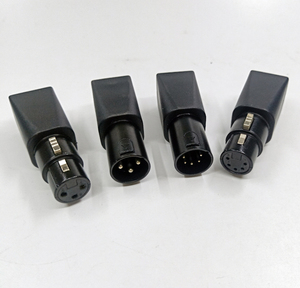 DMX để RJ45 5-Pin XLR Adapter với nylon nhà ở Ethernet nữ cắm CAT-5 cáp như DMX512-Male/nữ kết nối - Product Image 6