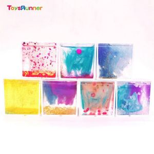 Slime Cube Nuage Populaire 2019 – Jouets DIY Galaxie Colorée pour Laboratoire – Slime Carré Cristallin - Product Image 4