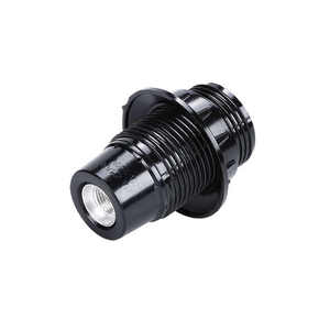 E12 E14 E26 E27 Bakelite Half Tooth Lamp Head Black Plastic Lamp Holder Retro Bakelite Self-Locking Electric <strong>Light</strong> Bulb <strong>Socket</strong> - Product Image 4