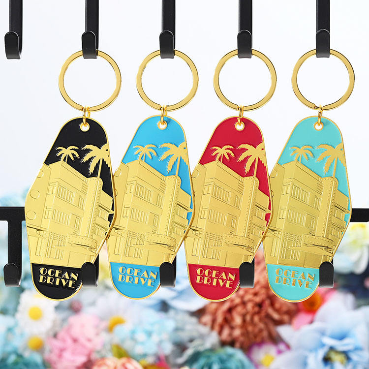 Keychains arrière d'hôtel