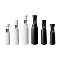 Bouteille pulvérisateur en plastique rechargeable grande capacité 200ml 300ml 500ml pour coiffeur, brume fine, pulvérisation continue