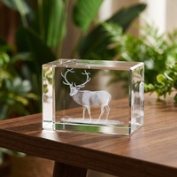 Trofeo de Cristal K9 de Alta Calidad Directo de Fábrica, Premio Personalizado con Grabado Láser 3D, Recuerdo Corporativo Empresarial, Regalo Impermeable