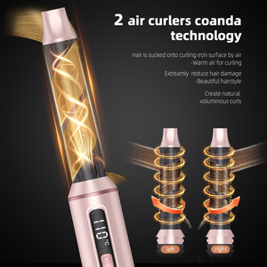 Nouvelle brosse professionnelle 5 en 1 détachable pour sèche-<span class=keywords><strong>cheveux</strong></span> à air chaud en une étape avec <span class=keywords><strong>boucle</strong></span> de suspension - Product Image 4
