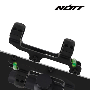 ขายึดกล้องเล็งแบบชิ้นเดียว NOTT 30 มม., ความสูงตรงกลาง 1.4 นิ้ว, ใช้ได้กับฐานขนาด 20 มม., ทำจากอะลูมิเนียมน้ำหนักเบาสำหรับการล่าสัตว์และการยิงแบบยุทธวิธี - Product Image 1
