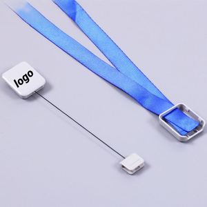 Promotion Custom Logo Versatile ID Card Holders with Retractable Straps Suitable for Square Badges - Product Image 1