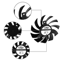 Ventilateur DC sans balais axial sans cadre OEM 8010, 12V, 80mm, 24V pour panneaux d'affichage LED à profil mince et modules d'affichage publicitaire