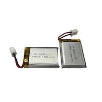Hersteller Großhandel Wiederaufladbare Lipo-Batterie 602535 3,7V 500mAh Lithium-Polymer-Akku für Tragbare Geräte