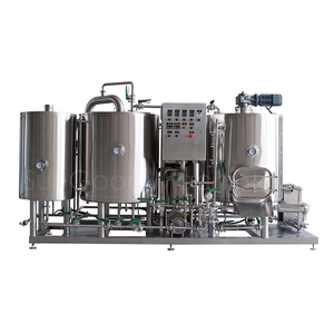 Equipo de Cervecería Artesanal de 3 BBL, 300 Litros, Sistema de Elaboración de Cerveza de 300 Litros, Cervecería de 300 Litros - Product Image 1
