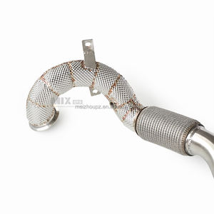 Para SEAT Leon <span class=keywords><strong>Cupra</strong></span> 2,0 T tracción en las cuatro ruedas 2017-2021 tubo de escape de flujo libre de acero inoxidable tubo de escape de alto rendimiento - Product Image 5