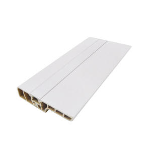 코너 연결관을 가진 기본 널을 둘러싸는 현대 <span class=keywords><strong>PVC</strong></span> 방수 둘러싸는 널 <span class=keywords><strong>PVC</strong></span> 벽 기초 플라스틱 손질 조형 - Product Image 4