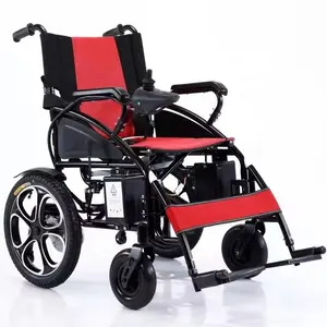 높은 보안 접이식 전동 휠체어 파워 휠 의자 저렴한 가격 장애인 접이식 전동 휠체어