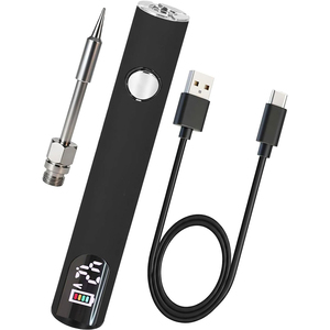 Mini <span class=keywords><strong>fer</strong></span> à <span class=keywords><strong>souder</strong></span> sans fil portable réglable, batterie au lithium rechargeable, <span class=keywords><strong>fer</strong></span> à <span class=keywords><strong>souder</strong></span> numérique sans fil avec écran LED - Product Image 1
