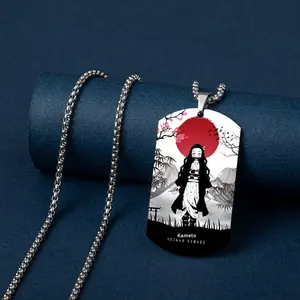 Ожерелье из нержавеющей стали с гравировкой - Product Image 3