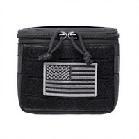 Sacs banane tactiques multi-usages compacts avec patch US inclus, petite pochette utilitaire EDC, pochette Molle de décharge, étanche Baikmork