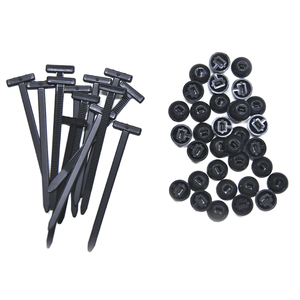 सेल्फ लॉकिंग नायलॉन केबल टाई भारी ड्यूटी Uv प्रतिरोधी कार फेंडर क्लैंप सुरक्षित क्लैंप - Product Image 1