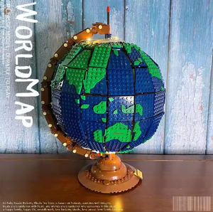 2494 Pezzi Mork Globe Blocchi di Costruzione in Plastica ABS per Bambini, Aeroplani, Giocattolo Educativo di Assemblaggio, Serie Creativa - Product Image 3