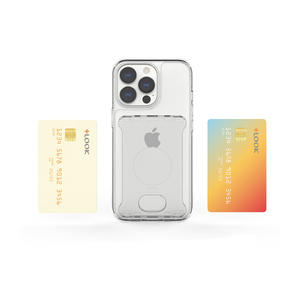 [pluslook] Accesorio para Teléfono con Ranura para Tarjetas, Portátil, con Acceso Deslizante Suave, Panel Protector Delgado, Fácil de Usar, Hecho en Corea - Product Image 1