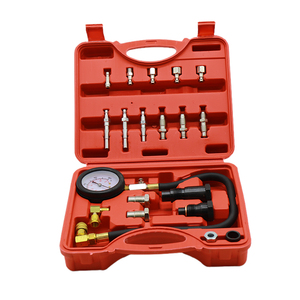 Động cơ chuyên nghiệp nén Tester kit, 14 cái ô tô xi lanh đo áp suất công cụ thiết lập cho Xe sửa chữa xe máy - Product Image 2