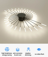 Plafonniers d'éclairage d'intérieur modernes Plafonnier Lustre de plafond Lampe pour le salon Lumières pour la maison Plafonniers LED