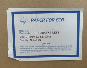 กระดาษ ECG ของแท้ที่ใช้ร่วมกับเครื่อง Edan SE1200 Express ขนาด A4 - Product Image 2