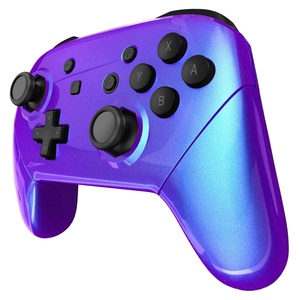 Coque de remplacement avant et arrière avec poignées octogonales pour manette Nintendo Switch Pro avec fonction Aim Assist - Product Image 4